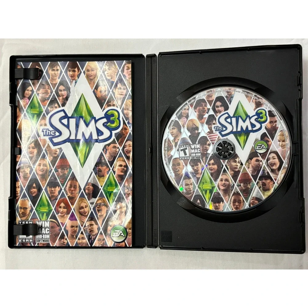 The‎ Sims 3 PC DVD ROM Game Windows Mac EA Teen Rated ESRB
